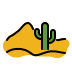 Desert OpenMoji emoji