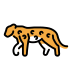 Macan Tutul OpenMoji emoji