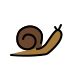Snail OpenMoji emoji