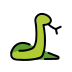 Snake OpenMoji emoji