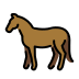 Horse OpenMoji emoji
