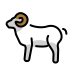 Ram OpenMoji emoji