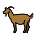 Goat OpenMoji emoji