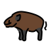 Boar OpenMoji emoji