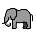 Elephant OpenMoji emoji