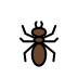 Ant OpenMoji emoji