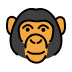 Monkey face OpenMoji emoji