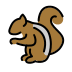 Chipmunk OpenMoji emoji