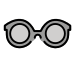 Glasses OpenMoji emoji