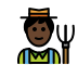 Farmer OpenMoji emoji