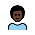 Man: Medium-Dark Skin Tone OpenMoji emoji