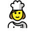 Woman cook OpenMoji emoji