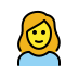 Woman OpenMoji emoji