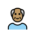 Lolo (medium skin tone) OpenMoji emoji