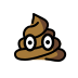 Pile of poo OpenMoji emoji