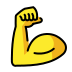 Flexed Biceps OpenMoji emoji