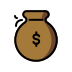 Money Bag OpenMoji emoji