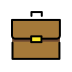 Briefcase OpenMoji emoji