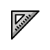 Triangle Ruler OpenMoji emoji