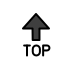 TOP arrow OpenMoji emoji