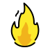 Fire OpenMoji emoji
