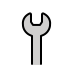Wrench OpenMoji emoji