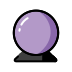 Crystal ball OpenMoji emoji
