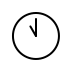 Eleven o’clock OpenMoji emoji