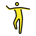 Man Dancing OpenMoji emoji
