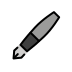 Fountain pen OpenMoji emoji