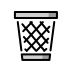 Wastebasket OpenMoji emoji