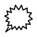 Right anger bubble OpenMoji emoji