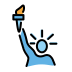 Statue of Liberty OpenMoji emoji