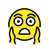 Face screaming in fear OpenMoji emoji