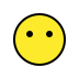 Face without mouth OpenMoji emoji