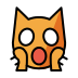 Weary cat OpenMoji emoji