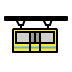 Suspension railway OpenMoji emoji