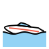 Speedboat OpenMoji emoji