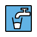 Potable water OpenMoji emoji