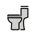 Toilet OpenMoji emoji