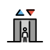 Elevator OpenMoji emoji