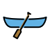 Canoe OpenMoji emoji