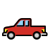 Pickup truck OpenMoji emoji