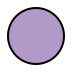 Purple circle OpenMoji emoji
