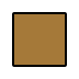 Brown square OpenMoji emoji
