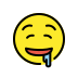Drooling Face OpenMoji emoji