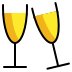 Clinking Glasses OpenMoji emoji