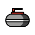 Curling stone OpenMoji emoji