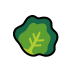 Leafy Green OpenMoji emoji