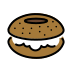 Bagel OpenMoji emoji